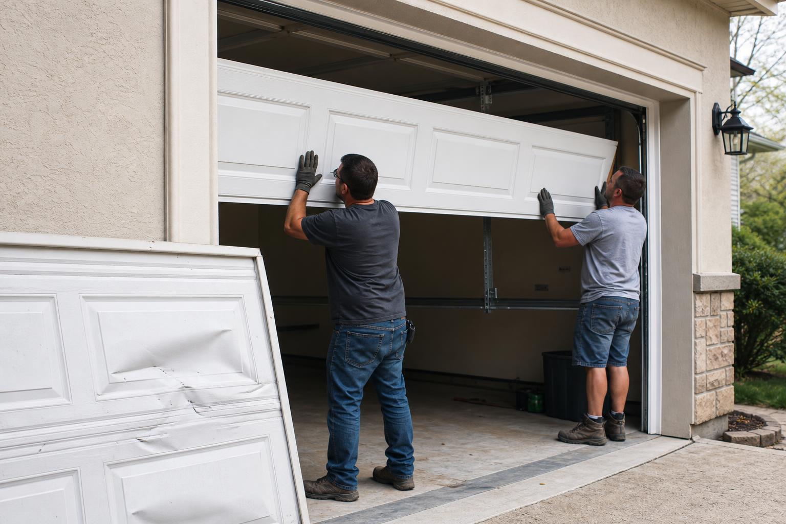 garage door panel replacement Orange County CA — Garage Door Panel Replacement