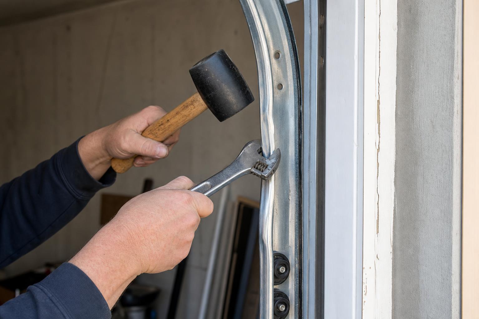 garage door track repair Orange County CA — Garage Door Track Repair