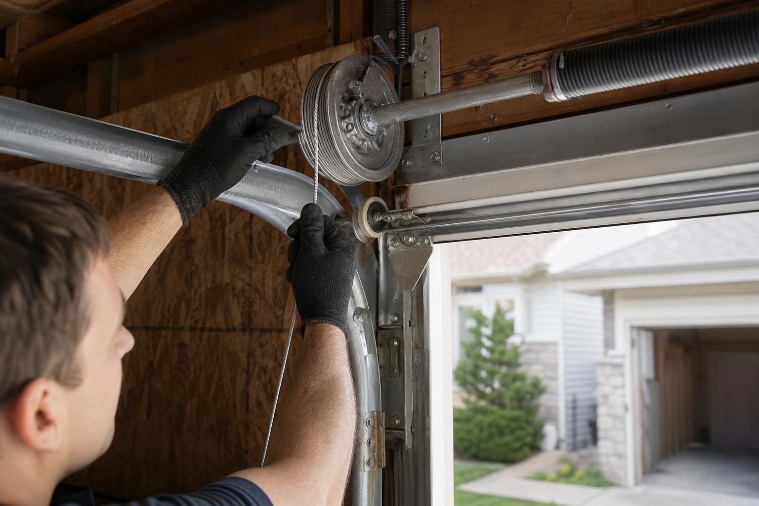 garage door cable repair Orange County CA — Garage Door Cable Repair 1