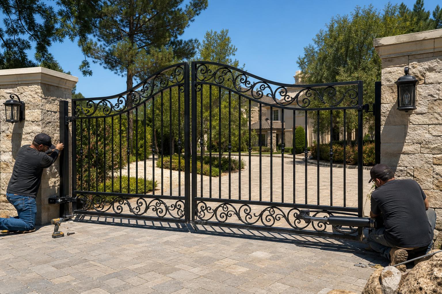 gate installation Orange County CA — Gate Installation 1