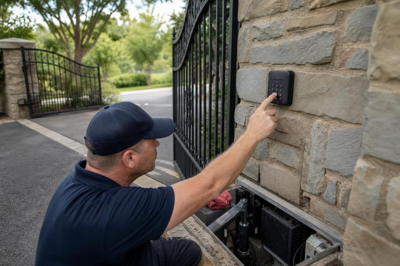 gate installation Orange County CA — Gate Installation 2