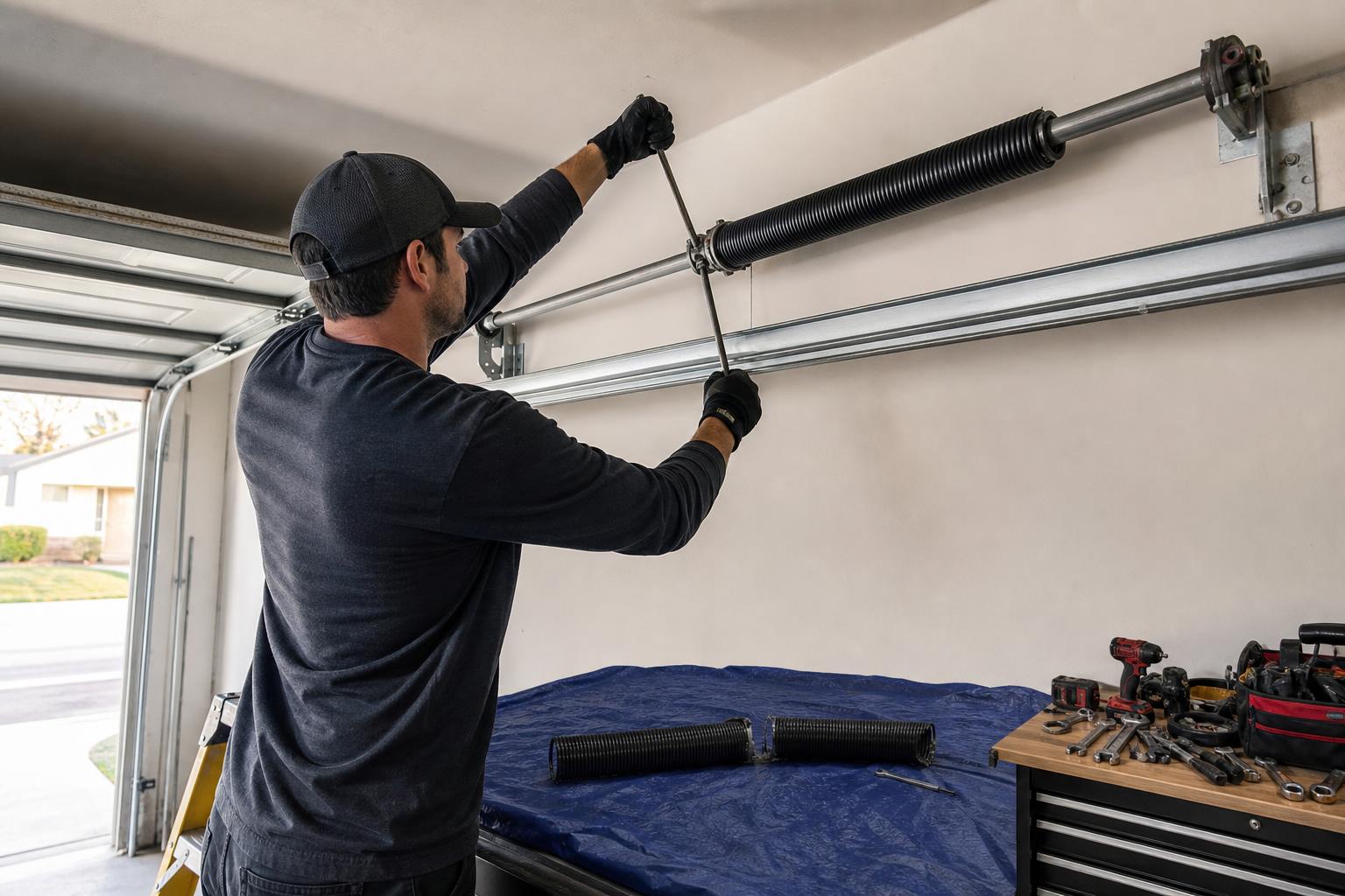 How to Know If Your Garage Door Spring Is Broken